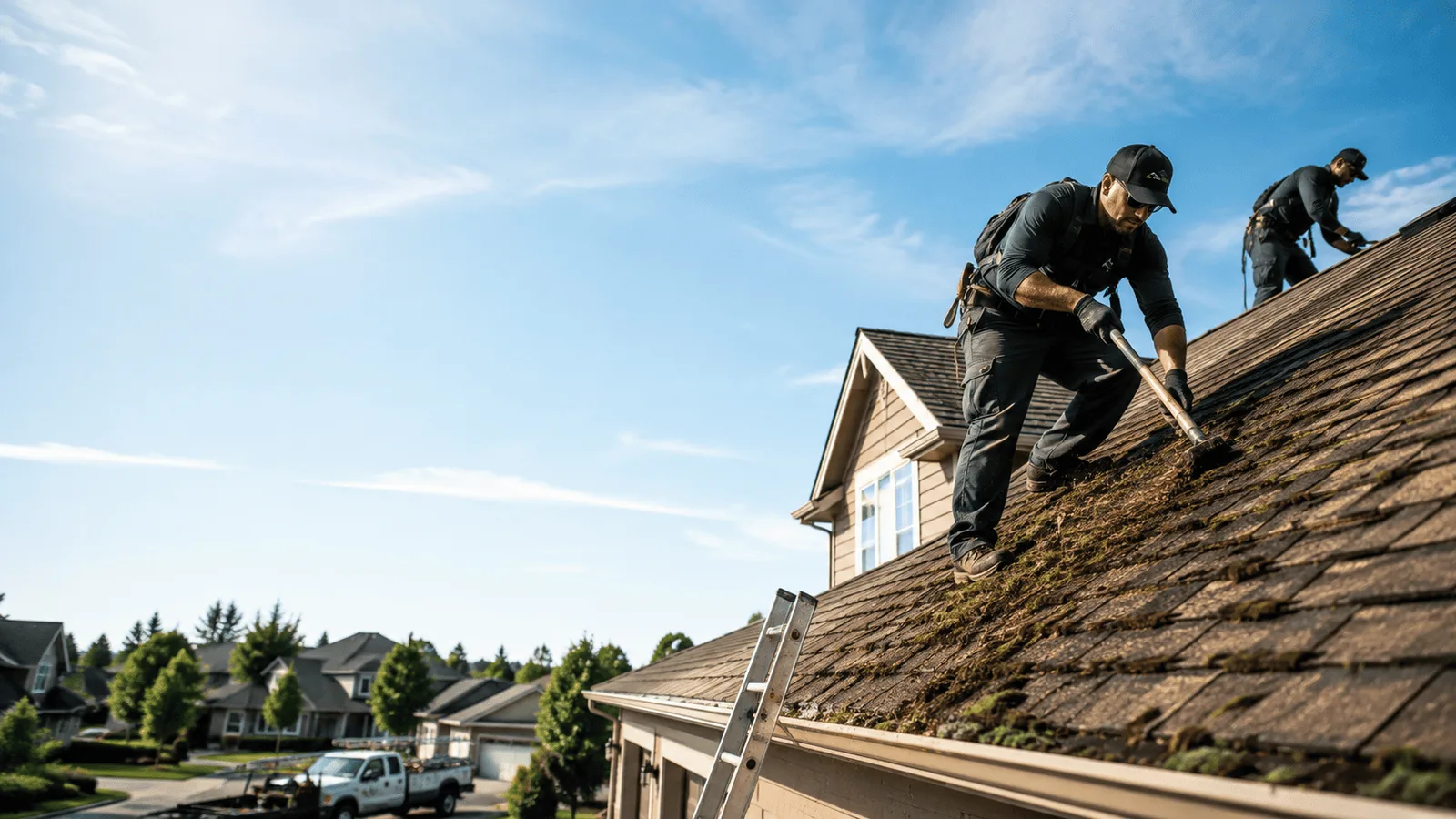 Roof Moss Removal in Mcandrews, KY near me